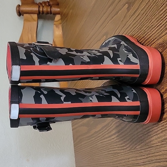 Joules Shark Boots Unisex Wellies - Picture 9 of 9